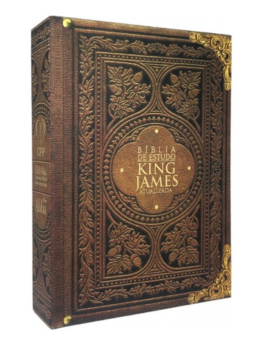 Bíblia King James L Hiper Gigante Estudo 1611 Kja Capa Dura Luxo