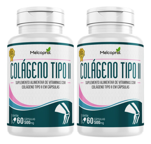 Colágeno Tipo 2 Con Vitamina C Y E (kit 120 Cápsulas) Promo