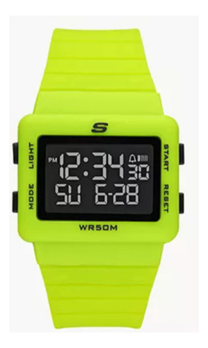 Reloj Para Hombre Skechers Larson Sr1132 Verde