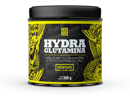 Combo Atacado 6x Hydra Glutamina 300g - Iridium Labs
