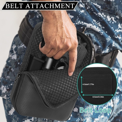 Funda De Pistola De Doble Capa, Riñonera For Hombre, Táctic