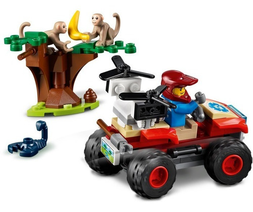 Imagen 4 de 7 de Lego City 60300 Rescate De Vida Silvestre Original