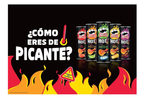 Batata Pringles Hot Sweet Chili 160g - Importada
