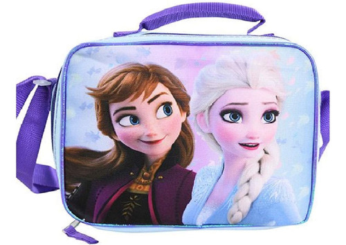 Frozen 2 Bolsa Anna & Elsa Con Correa - Lonchera, Pequena...