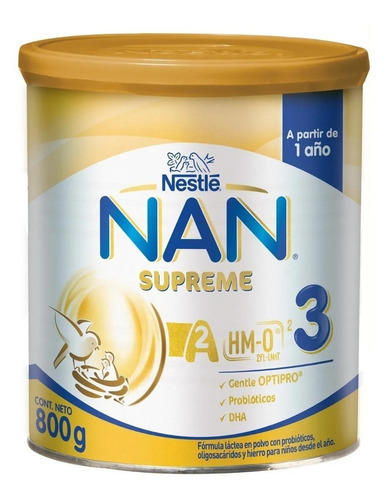 Fórmula Infantil  Nan Supreme 3 800g