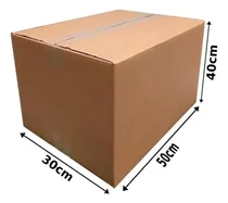 Comprar Caixas De Papelão Novas 50x30x40 Cm Kit 5 Unidades Novas