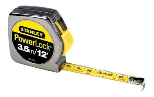 Flexometro Stanley 33-215 Power Lock 3.5 Mts