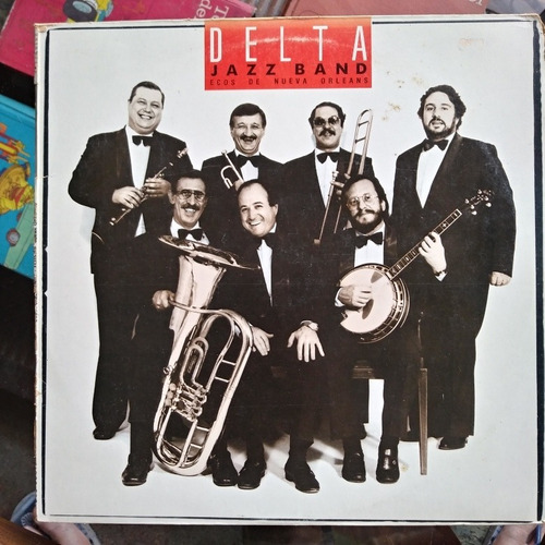 Delta Jazz Band Ecos De Nueva Orleans Lp Ed Argentina