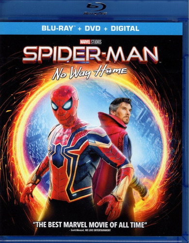 Blu-ray + DVD Spiderman No Way Home / Spider-man Sin Camino A Casa