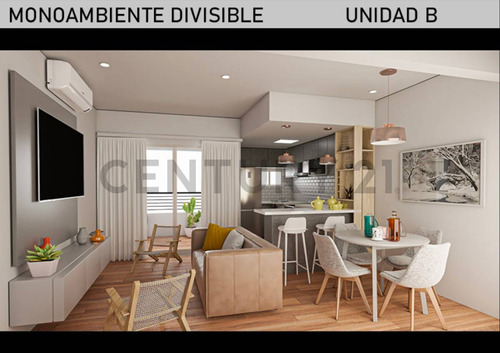 Venta Monoambiente Divisible Al Contrafrente Con Balcon En Villa Urquiza