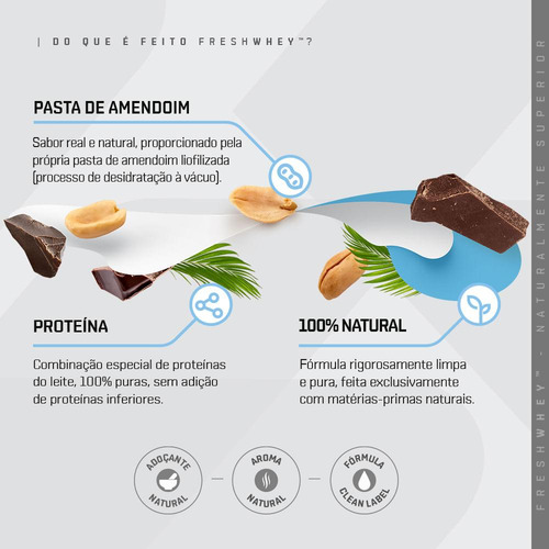 Fresh Whey Chocolate E Pasta De Amendoim - Duxnutrition, Pote 900g