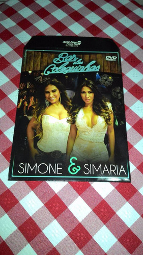 Dvd Simone E Simaria Bar Das Coleguinhas Capa Papelão