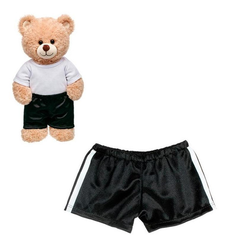 Short Deporte Negro Build A Bear