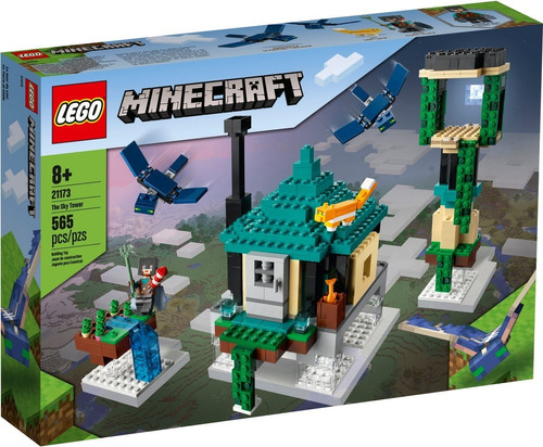 Imagen 1 de 10 de Lego Minecraft La Torre Del Cielo 565 Pcs Bentancor Outdoor
