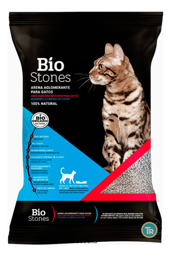  Arena Esfera Aglomerante Gato Bio Stone 15kg Con Regalo