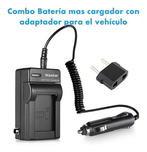 Imagen 5 de 6 de Combo Cargador Mas Bateria En-el5 - P100 P10 P80 P90