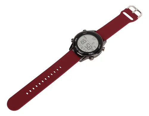 Reloj Digital Cronógrafo Wr50m Resistente Al Agua, Luminoso,