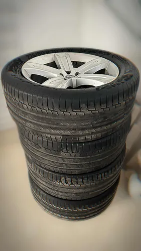 Juego De 4 Rines 20 Audi Q8 Originales+ Llantas Continental (Usado)