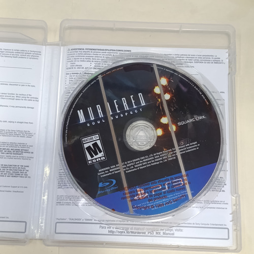 Murdered: Soul Suspect - Ps3 / Longaniza Games (Reacondicionado)