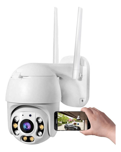 Camara Exterior Ip Wifi Ptz Domo Seguridad Nocturna 1080p