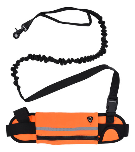 Bolsa Hands Dog Leash Desmontable Con Cremallera Y Tira Refl