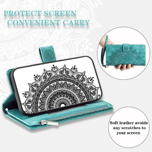 Funda For Motorola Moto E14 Totem Cartera Con Mano