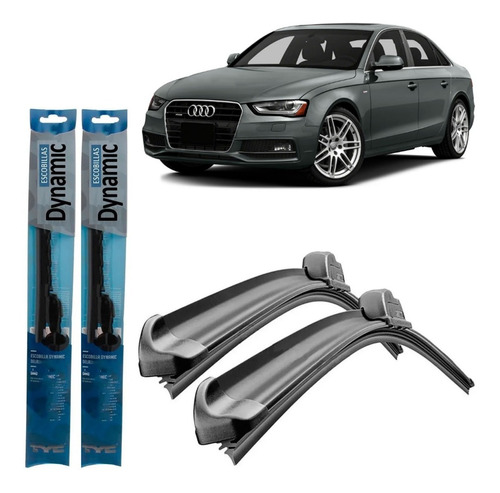 Juego Kit Escobillas Audi A4 2006 2007 2008 2009 2010 2011 