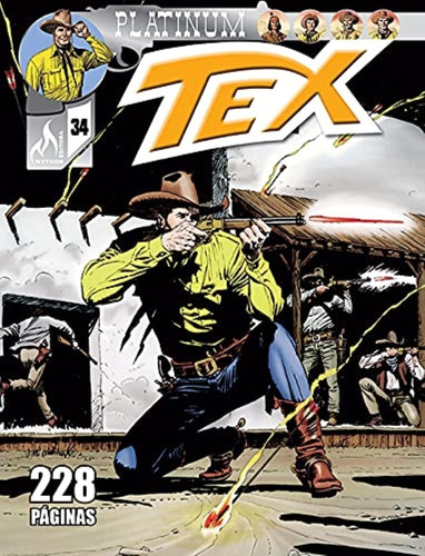 Tex Platinum Nº 34, De Boselli, Mauro / Faraci, Tito. Editora Mythos Editora, Capa Mole Em Português