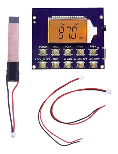 Kit Receptor Radio Fm Am Sw Modulo Inalambrico 87-108mhz