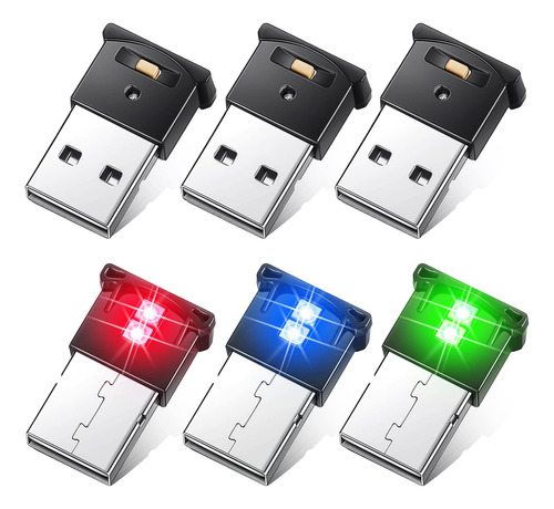 Mini Luz Led Usb Rgb 5v Para Automóvil Y Oficina Color De La Estructura Color De La Pantalla