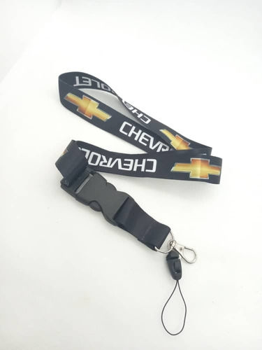 Llaveros Lanyard Colgante Porta Llave Y Credencial Chevrolet