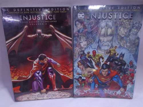 Injustice Año 4 Vol.1 Y 2 Dc Definitive Edition