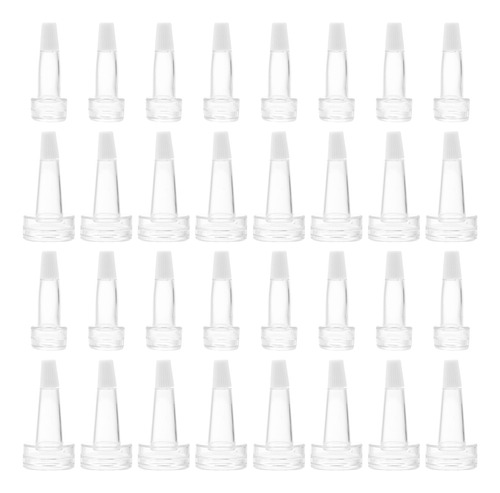 Botellas De Vial Transparentes De 100 Piezas Con Tapas De Pl