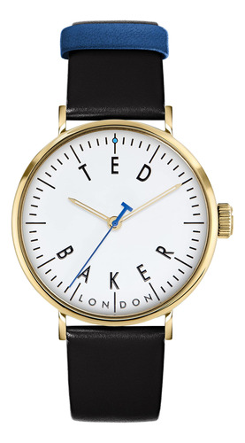 Reloj Ted Baker De Cuero Ecológico Negro Para Hombre Conte