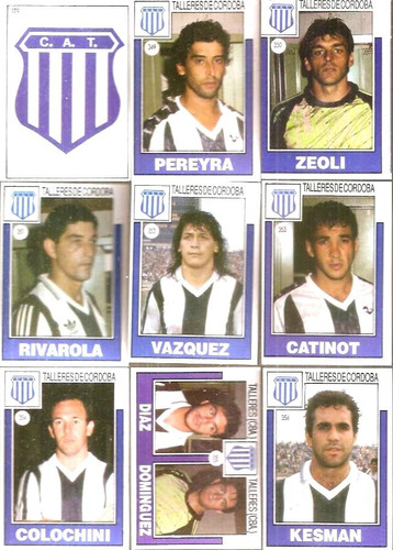 Talleres Futbol 92 Completo+1993/8/2001 22 Figuritas Nuevas 