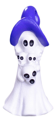 Estatua De Fantasma, Figura De Fantasma De Sombrero Morado