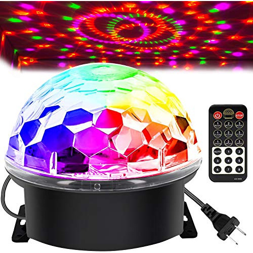 Memzuoix Disco Ball Light For Party Rgb+w Mini Dj Vbpc7