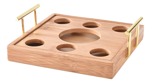 Soporte De Vidrio Para Bebidas, Soporte De Cuadrado