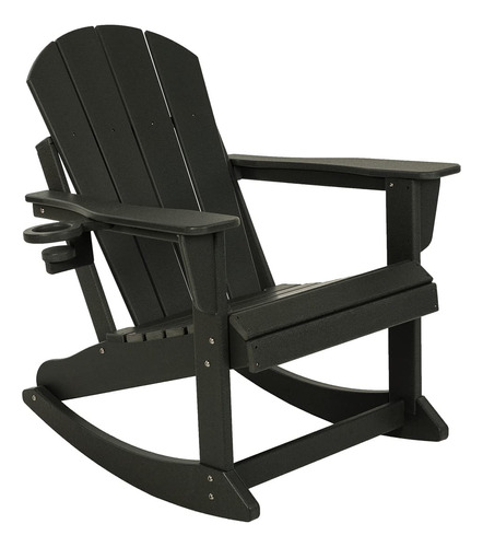 Naocca Adirondack - Silla Mecedora Para Patio Al Aire Libre,