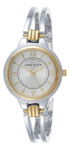 Reloj Anne Klein Ak/1441svtt Con Brazalete Abierto Bicolor P