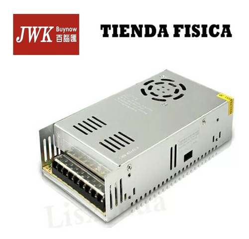 Fuente Centralizada 12v 30a Para Cctv Y Cinta Led Jwk