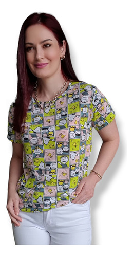 T-shirt Blusinha Camiseta Moda Feminina Divertida Colorida