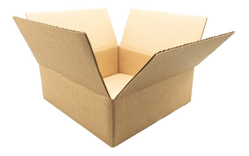 Caja Cartón E-commerce 20x20x7 Cm Paquete 25 Piezas C07