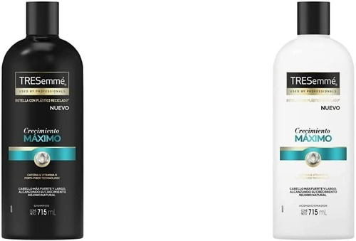 Tresemmé Shampoo Crecimiento Máximo + Tresemme Acondicion