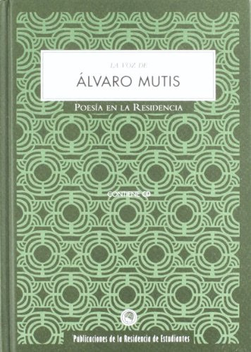 Libro La Voz De Alvaro Mutis +cd  De Mutis Álvaro Residencia