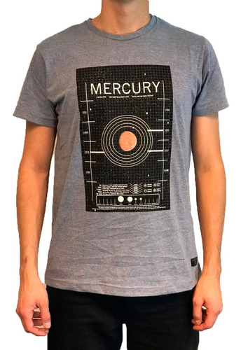  Remera Efecto Uno Lifestyle Hombre Mercury Gris Cli