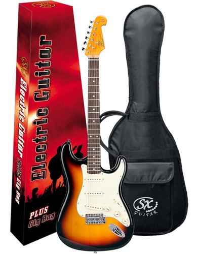 Imagen 5 de 5 de Guitarra Eléctrica Sx Vintage Series Sst62+ Con Funda