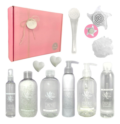 Kit Caja Regalo Mujer Box Spa Aroma Jazmín Zen Set Relax N98