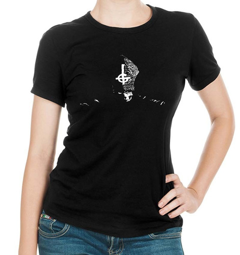 Blusas De Rock Ghost Negras Para Mujer Tallas Disponibles