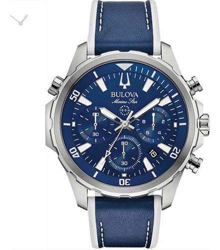 Relógio Bulova Masculino Marine Star Cronógrafo 96b287